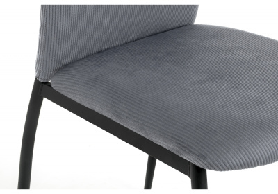 Стул Tod gray / black фото Стул Tod gray / black. Фото №5