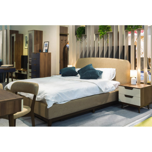 Кровать с ортопедическим основанием 1.4 Сканди Лайт Бежевый. Фото №8