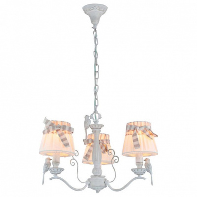 Подвесная люстра Maytoni Bird ARM013-03-W. Фото