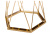 Стол Melan white / gold. Фото №4