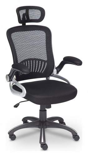 Кресло MESH-2 ткань, черный. Фото №1