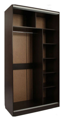 Рио 2-600* (полки справа) венге/крем фото Рио 2-600* (полки справа) венге/крем. Фото №2