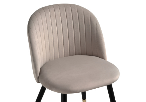 Стул Gabi latte / black / gold. Фото №4