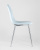 Стул Валенсия велюр пыльно-голубой хромированные ножки. Фото №4