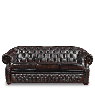 Диван B-128 (3-х местный) коричневый фото Диван B-128 (3-х местный) коричневый. Фото №3