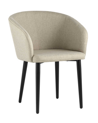 Кресло Ральф рогожка бежевый. Фото №2