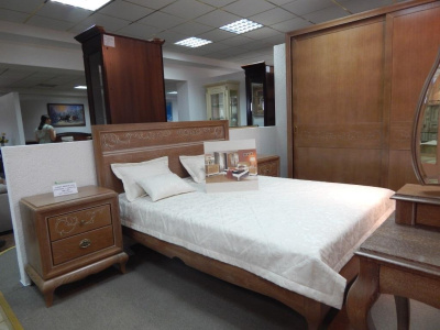 Кровать Соната с декором ММ-283-02/18Б фото Кровать Соната с декором ММ-283-02/18Б. Фото №2