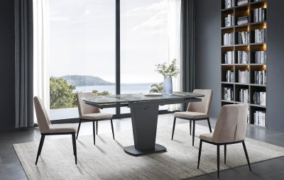 Стол B2417-6 темно-серая керамика (Neapolis). Фото №4