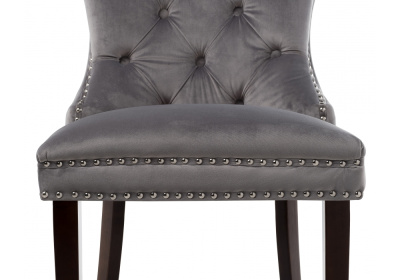 Стул деревянный Lester серый. Фото