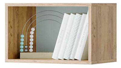 Полка навесная Тренд,коричневый. Фото №3