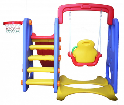 Комлекс игровой Капризун ZK013-1, красный, синий. Фото