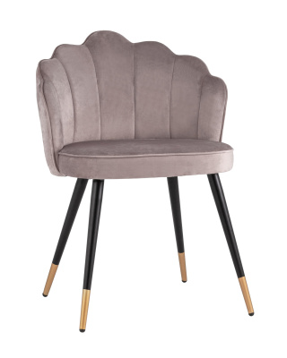 Стул Камилла велюр пепельно-розовый. Фото №2