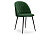 Стул Зест темно-зеленый / черный глянец