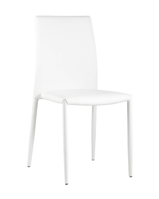 Стул ABNER экокожа белый. Фото №2