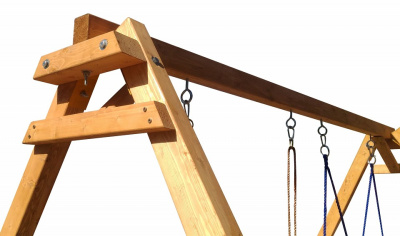 Качели детские Р911-23, коричневый фото Качели детские Р911-23, коричневый. Фото №5