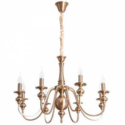 Подвесная люстра Arte Lamp Passoni A6097LM-8PB. Фото №2