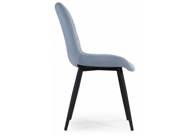 Стул Fox light blue / black. Фото