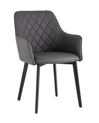 Стул Прайм экокожа серая. Фото