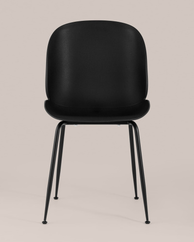 Стул Beetle пластик черный. Фото №5