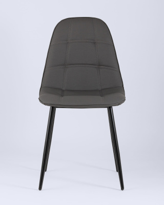 Стул Тейлор экокожа тёмно-серый. Фото №5