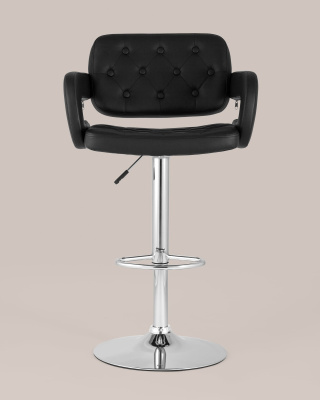 Стул полубарный Марсель велюр зеленый. Фото