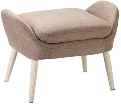 Банкетка-скамейка АРТ ДЕКО велюр бежевый сталь золото фото Банкетка-скамейка АРТ ДЕКО велюр бежевый сталь золото. Фото №2