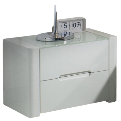 Тумба прикроватная DUPEN M-110 белая фото Тумба прикроватная DUPEN M-110 белая. Фото №3