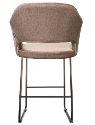 Кресло полубар Oscar Браун/Линк фото Кресло полубар Oscar Браун/Линк. Фото №5