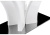 Стол стеклянный Horns 120 super white фото Стол стеклянный Horns 120 super white. Фото №8
