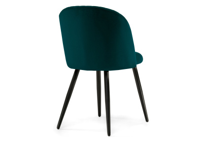 Стул Gabi 1 green / black фото Стул Gabi 1 green / black. Фото №3