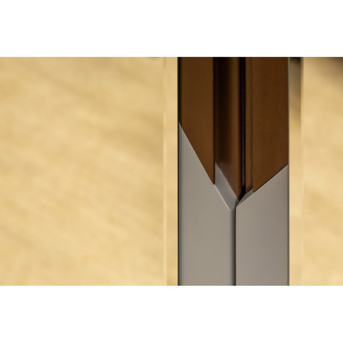 Шкаф двухстворчатый с зеркалами Сканди Грей. Фото №7