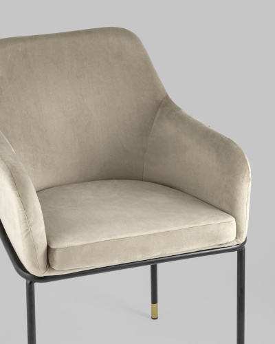 Стул Сандра велюр шампань. Фото №9