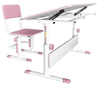 Стол учебный Polini Kids City D2, белый фото Стол учебный Polini Kids City D2, белый. Фото №3