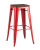 Стул барный TOLIX WOOD красный глянцевый фото Стул барный TOLIX WOOD красный глянцевый. Фото №2