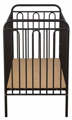 Кроватка Polini Kids Vintage 110, черный. Фото №4