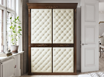 Шкаф-купе Благо Б 8.60-2/2 Классика с каретной стяжкой фото Шкаф-купе Благо Б 8.60-2/2 Классика с каретной стяжкой. Фото №4